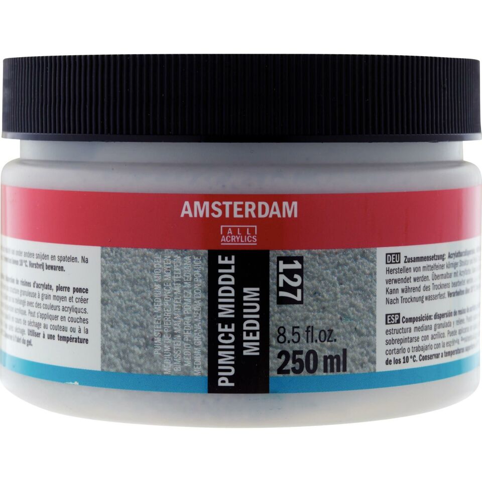 AMSTERDAM PUMICE MIDDLE MEDIUM 127 250ML (SÜNGERTAŞI GRENLİ)