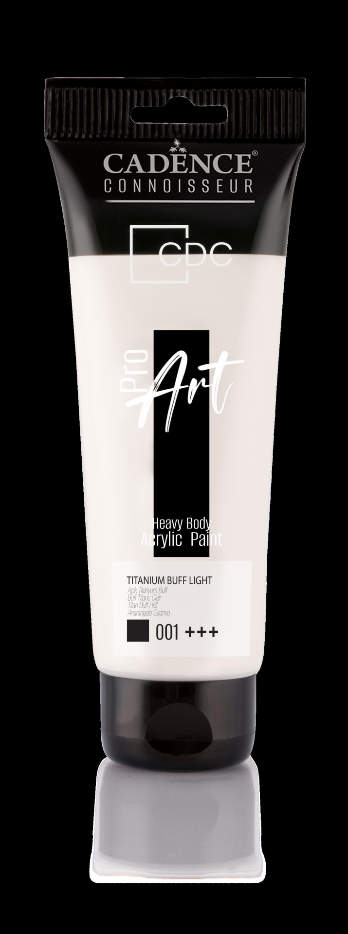 PROART HEAVY BODY AKRİLİK BOYA PR-001 AÇIK TİTANYUM BUFF 120ML