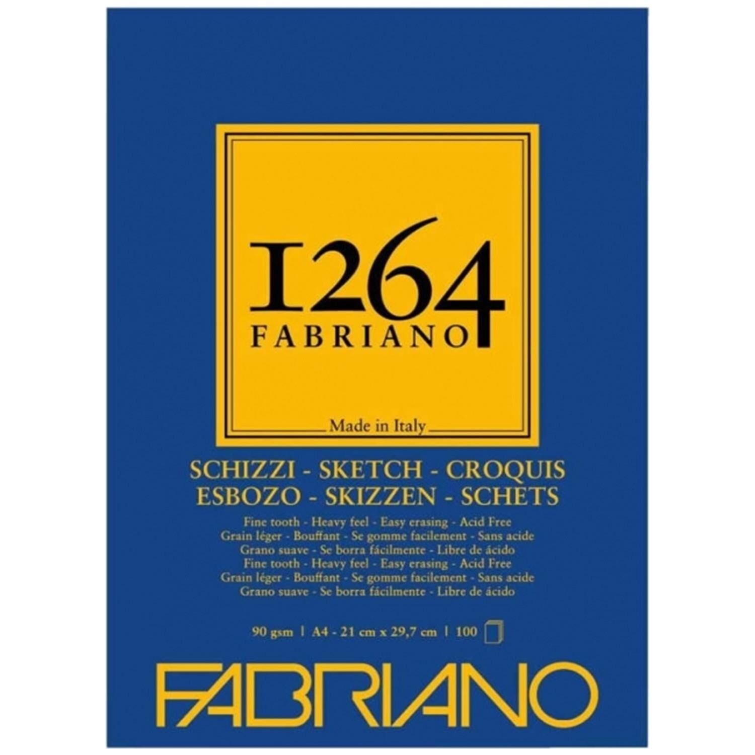 FABRIANO 1264 SCHIZZI A3 - 90 GR - F-1264 ESKİZ BLOĞU