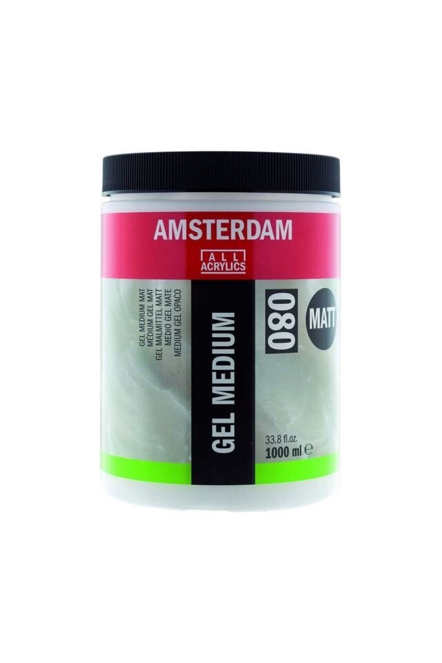 AMSTERDAM GEL MEDIUM MATT 080 1000ML