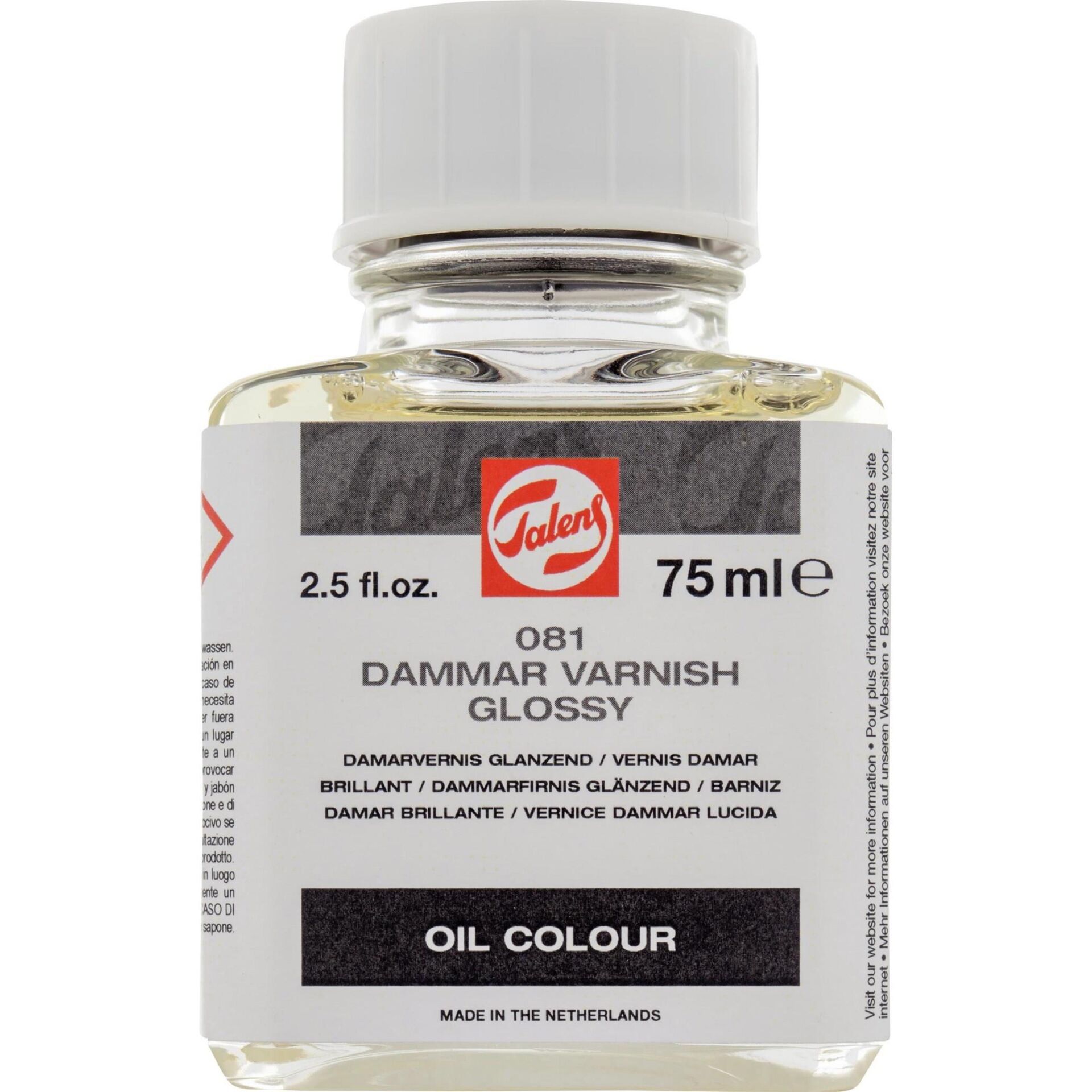 TALENS DAMMAR VARNISH GLOSSY 081 75ML