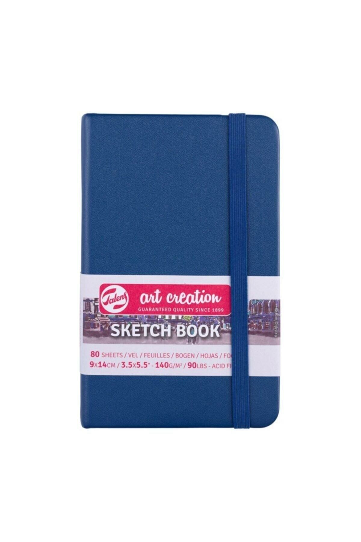 SKETCH BOOK NAVY BLUE 9X14