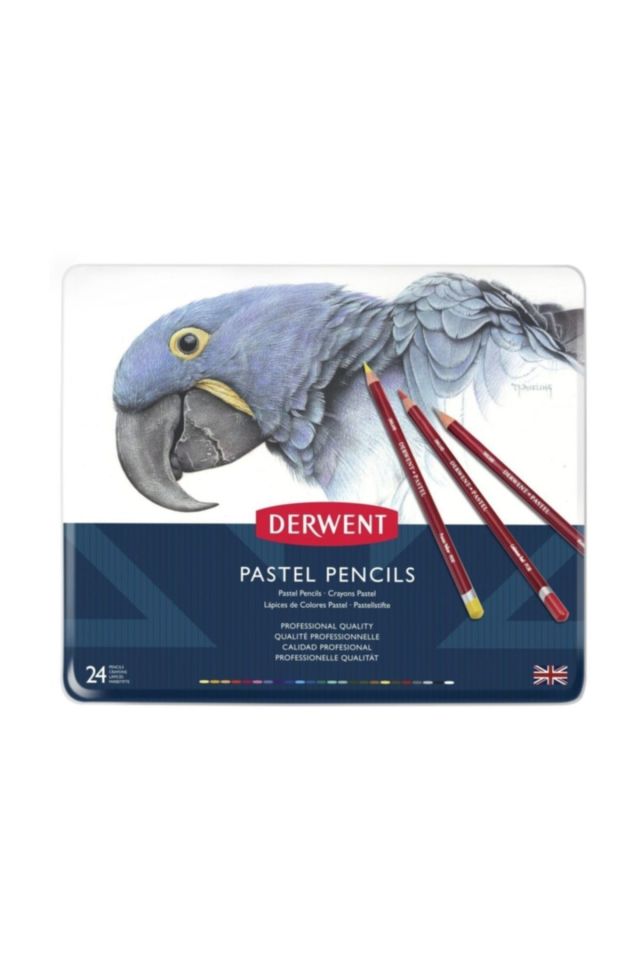 DERWENT PASTEL PENCIL 24'LÜ METAL KUTU