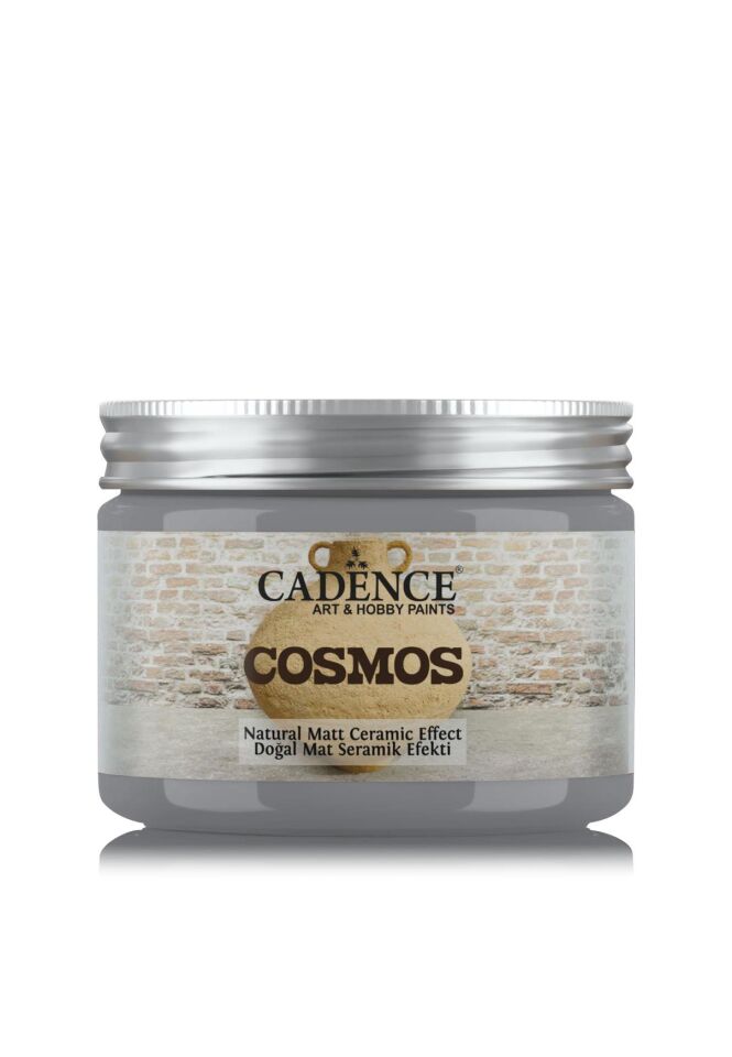 COSMOS DOĞAL MAT SERAMİK EFEKT CS-11 DUMAN GRİ 150 ML