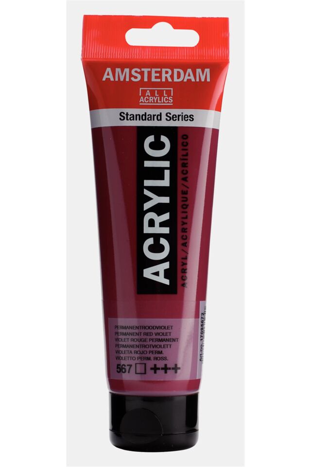 Amsterdam Akrilik Boya 120ml 567 Perm. Red Violet