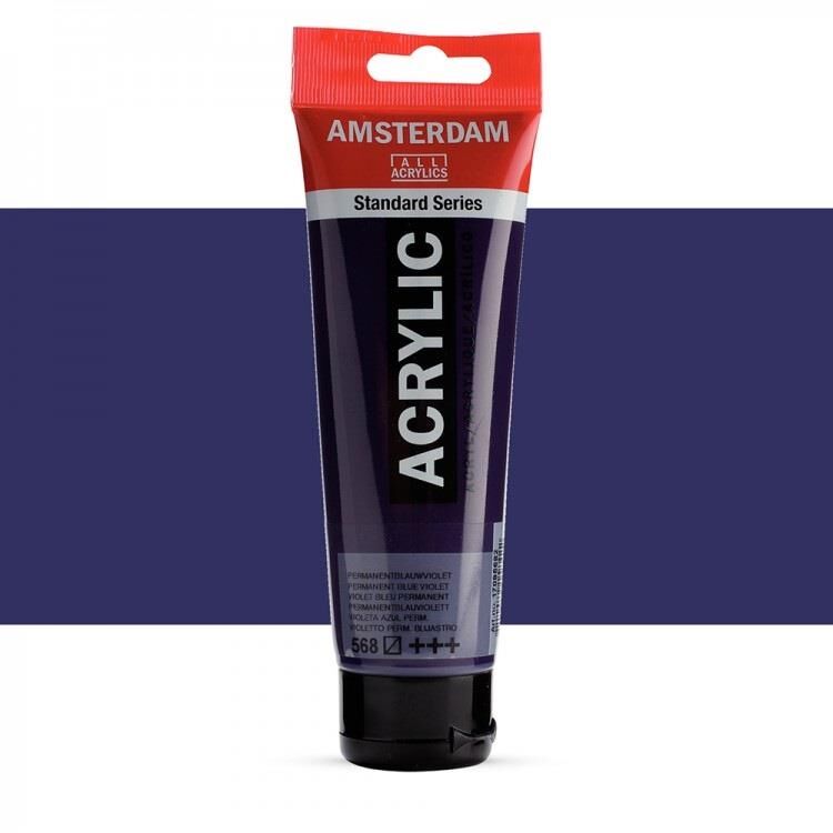 AAC ACRYLIC 120ML. PERM. P. BLUE VIOLET