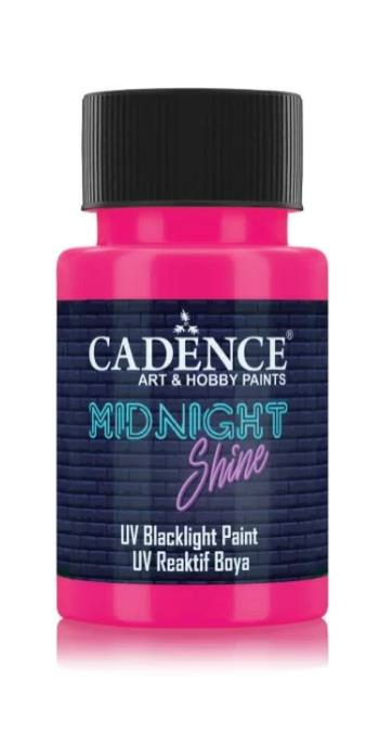 MIDNIGHT SHINE UV REAKTIF BOYA MS- 08 MACENTA 50 ML