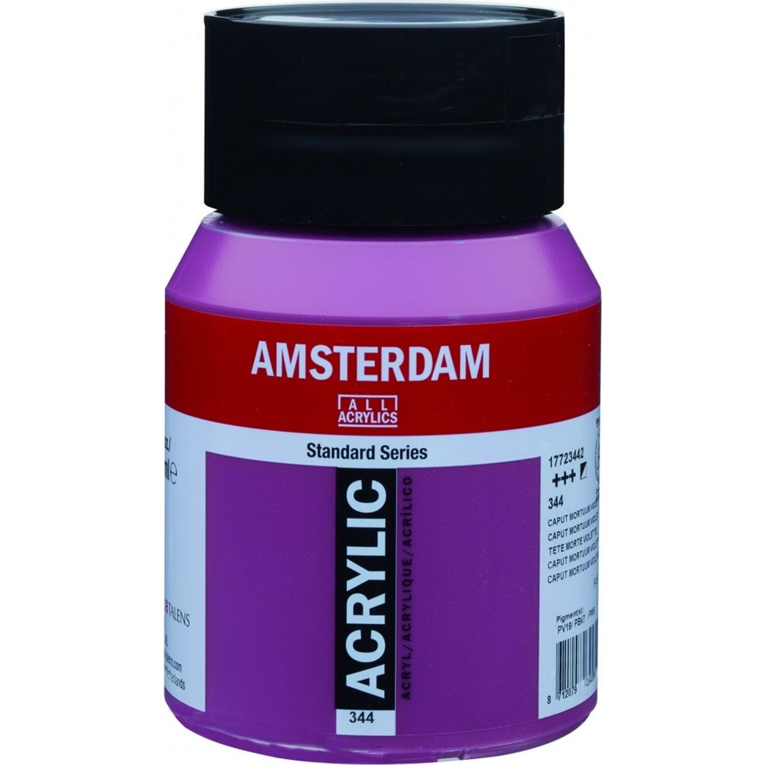 AAC ACRYLIC 500ML. CAPUT MORT.VIOLET