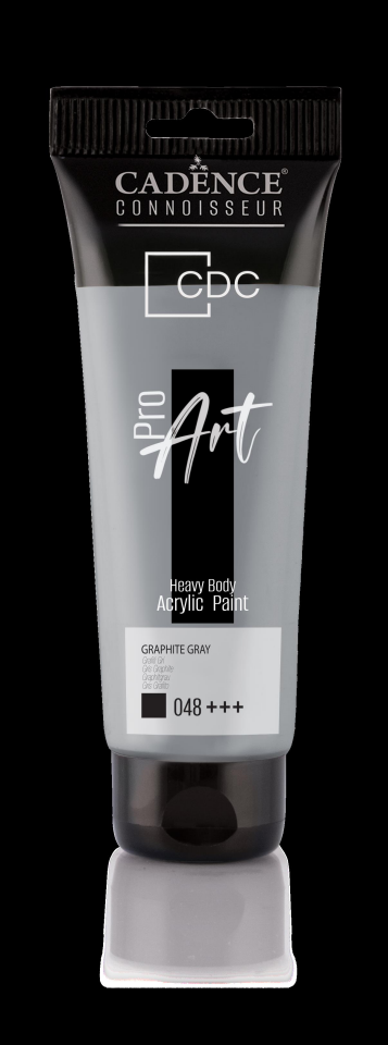 PROART HEAVY BODY AKRİLİK BOYA PR-048 GRAFİTİ GRİ 120ML